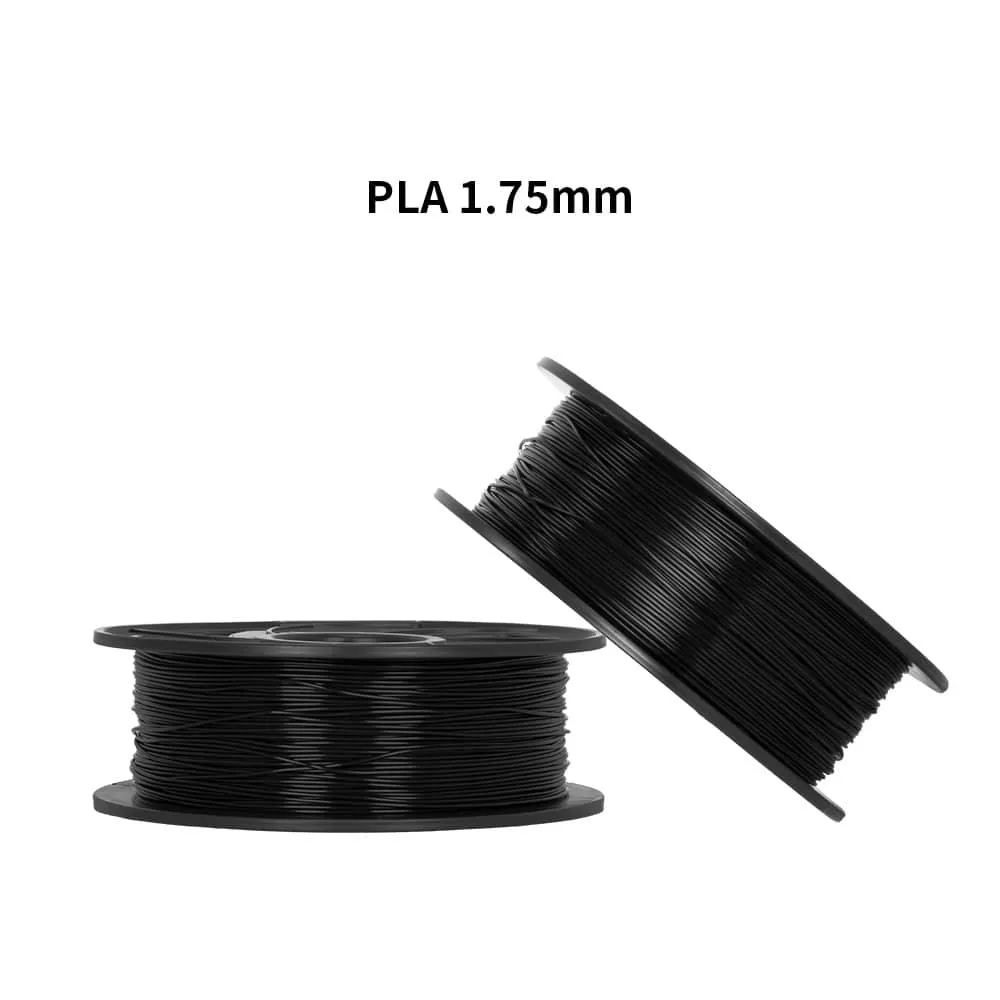 Tronxy 3D Printer Black PLA 3D Printing Filament 1.75 mm, 2.2 LBS (1KG)