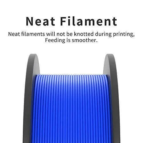 Tronxy 3D Printer PLA Silk Filament 1.75mm Blue 1KG