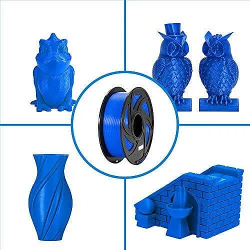 Tronxy 3D Printer PLA Silk Filament 1.75mm Blue 1KG