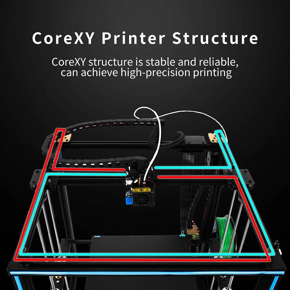 Tronxy X5SA-400 Large DIY 3D Printer Kit Print Size 400x400x400mm