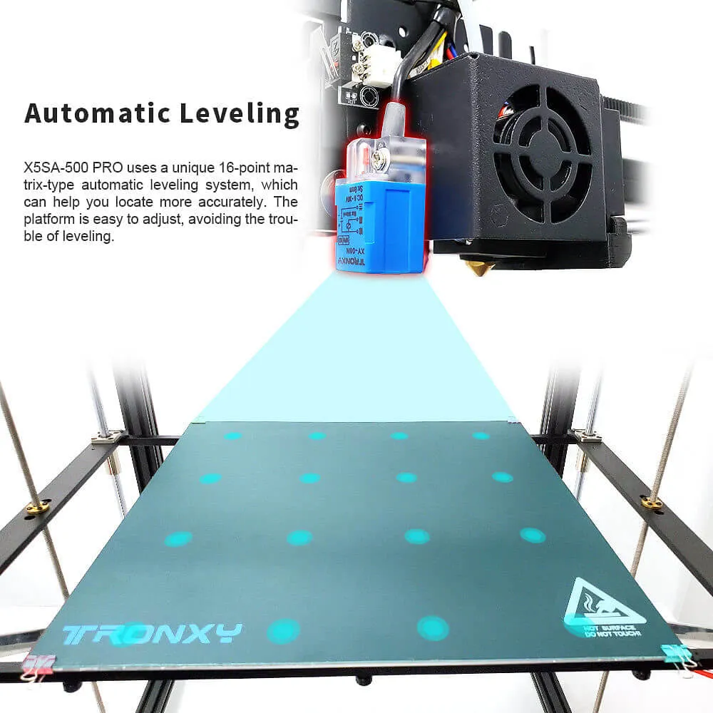 Tronxy X5SA-500 Pro Large 3D Printer DIY Kit Print Size 500x500x600mm