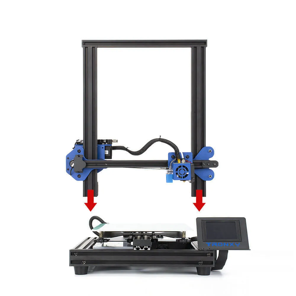 Tronxy XY-2 Pro I3 Beginner 3D Printer Guide Print Size 255x255x260mm