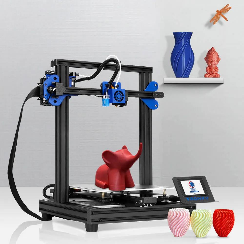 Tronxy XY-2 Pro I3 Beginner 3D Printer Guide Print Size 255x255x260mm