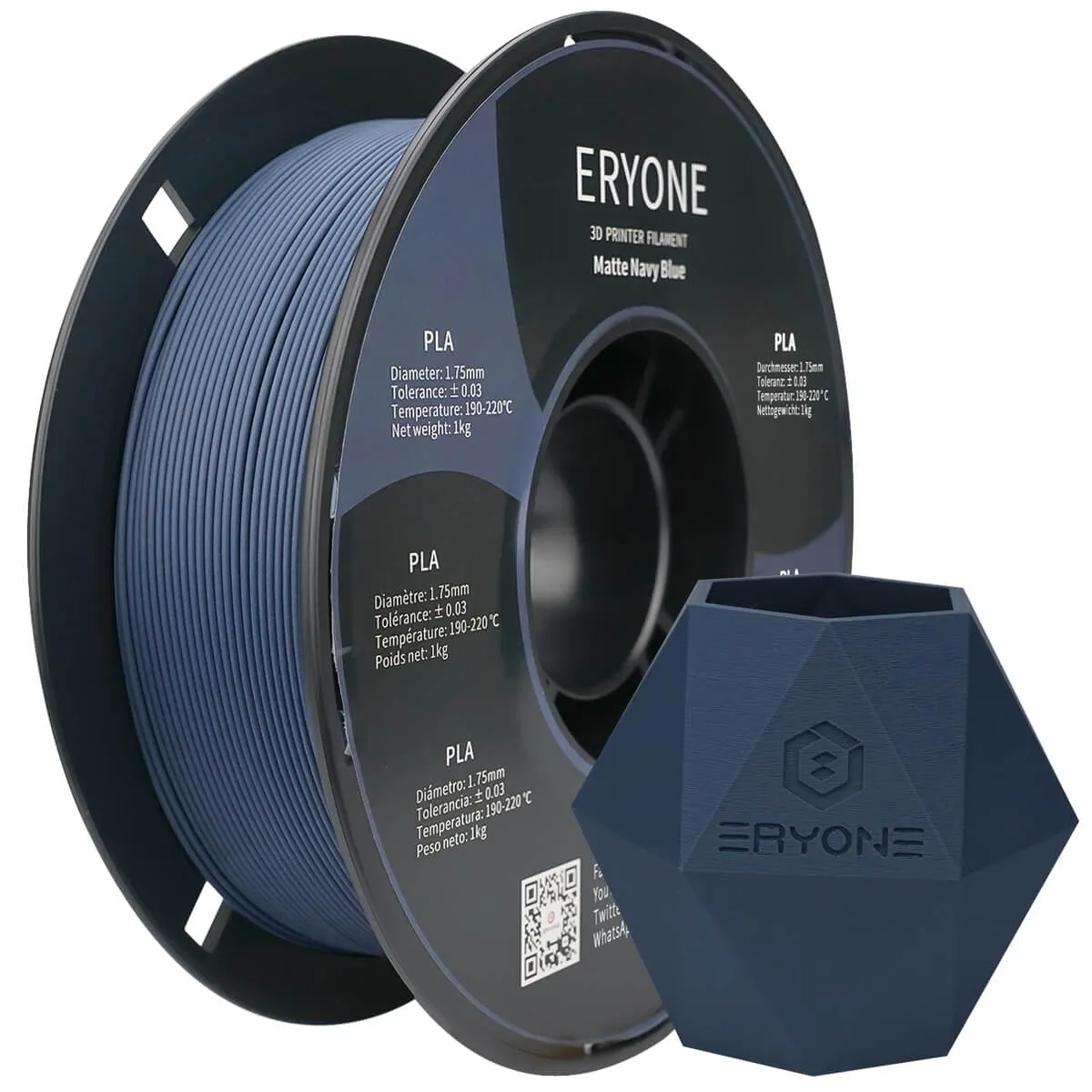 (UK only)Pre-sale- ERYONE All Series PLA 3D Filament 1kg  FREE SHIPPING(MOQ:20 rolls,can mix color)