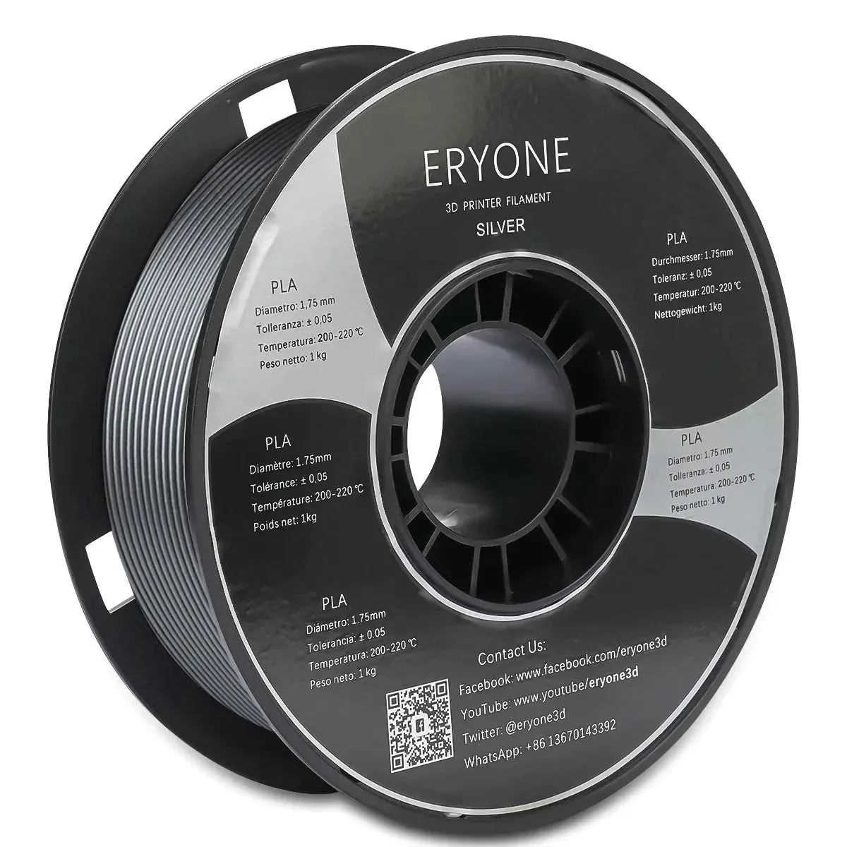 (UK only)Pre-sale- ERYONE All Series PLA 3D Filament 1kg  FREE SHIPPING(MOQ:20 rolls,can mix color)