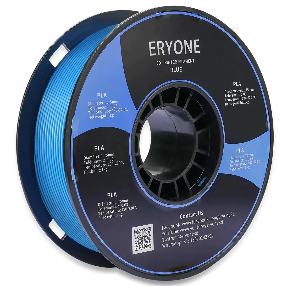 (UK only)Pre-sale- ERYONE All Series PLA 3D Filament 1kg  FREE SHIPPING(MOQ:20 rolls,can mix color)