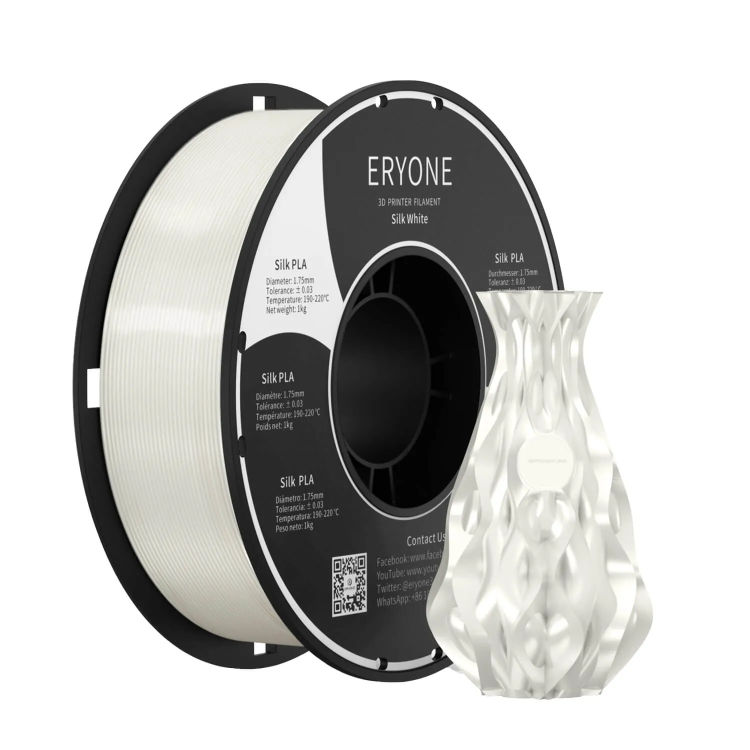 (UK only)Pre-sale- ERYONE All Series PLA 3D Filament 1kg  FREE SHIPPING(MOQ:20 rolls,can mix color)