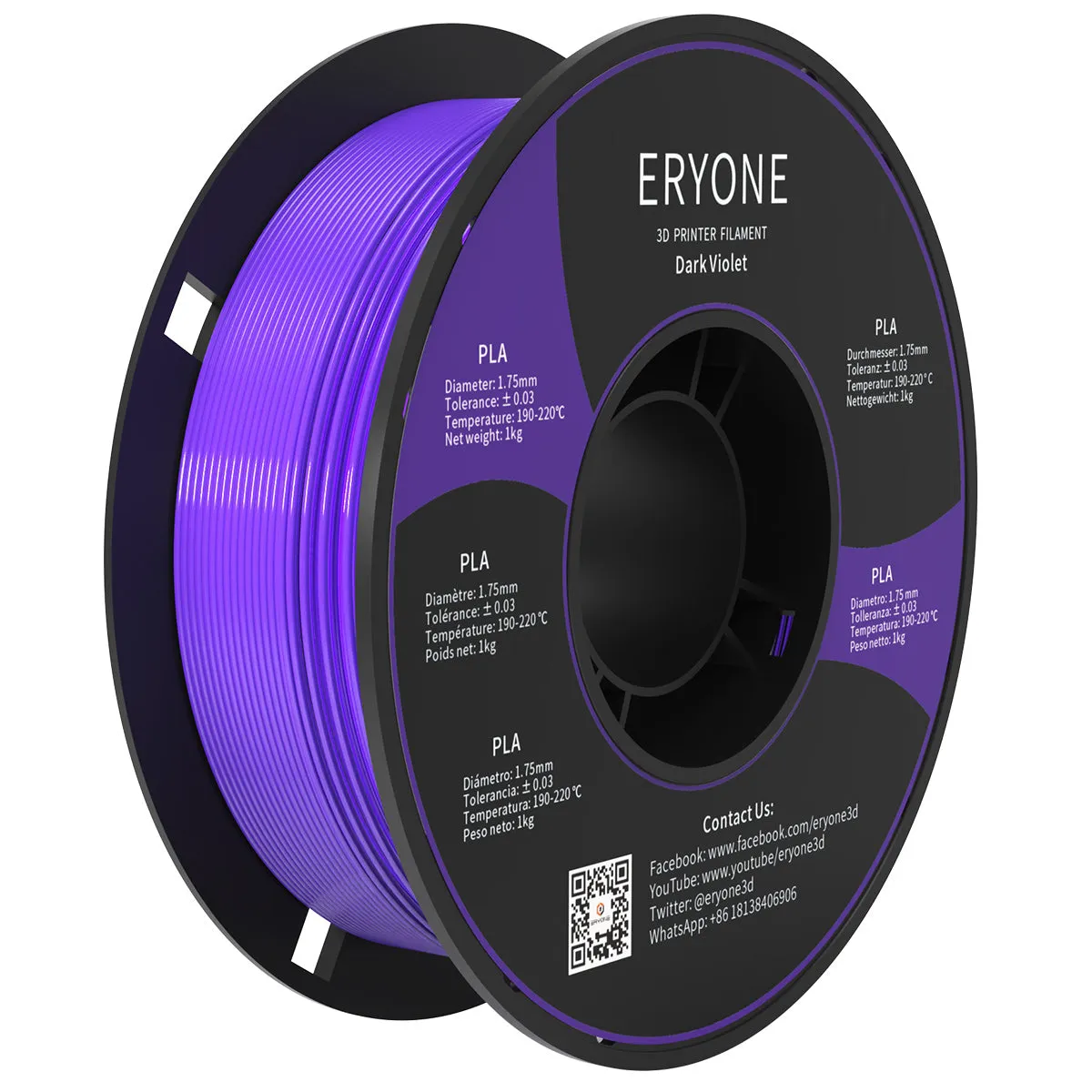 (UK only)Pre-sale- ERYONE All Series PLA 3D Filament 1kg  FREE SHIPPING(MOQ:20 rolls,can mix color)