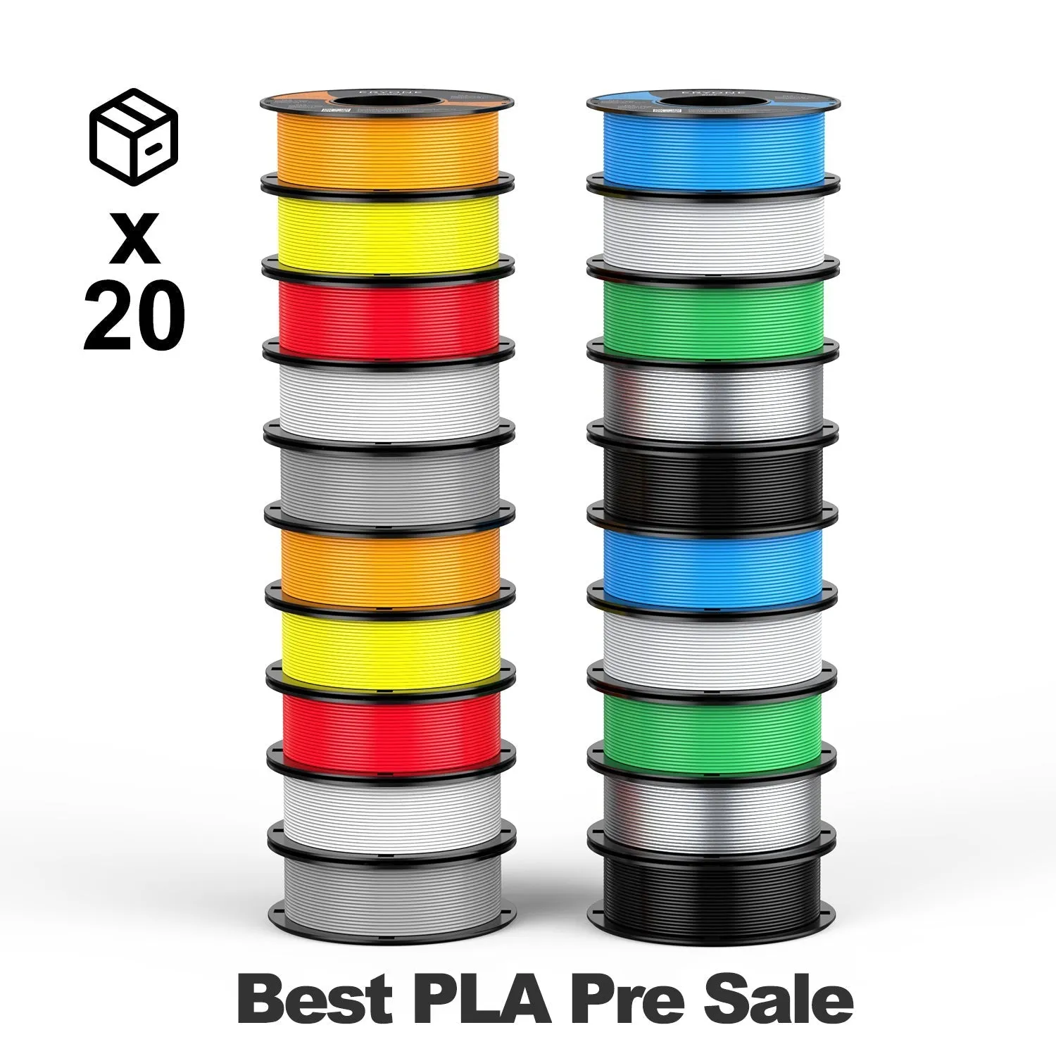 (UK only)Pre-sale- ERYONE All Series PLA 3D Filament 1kg  FREE SHIPPING(MOQ:20 rolls,can mix color)