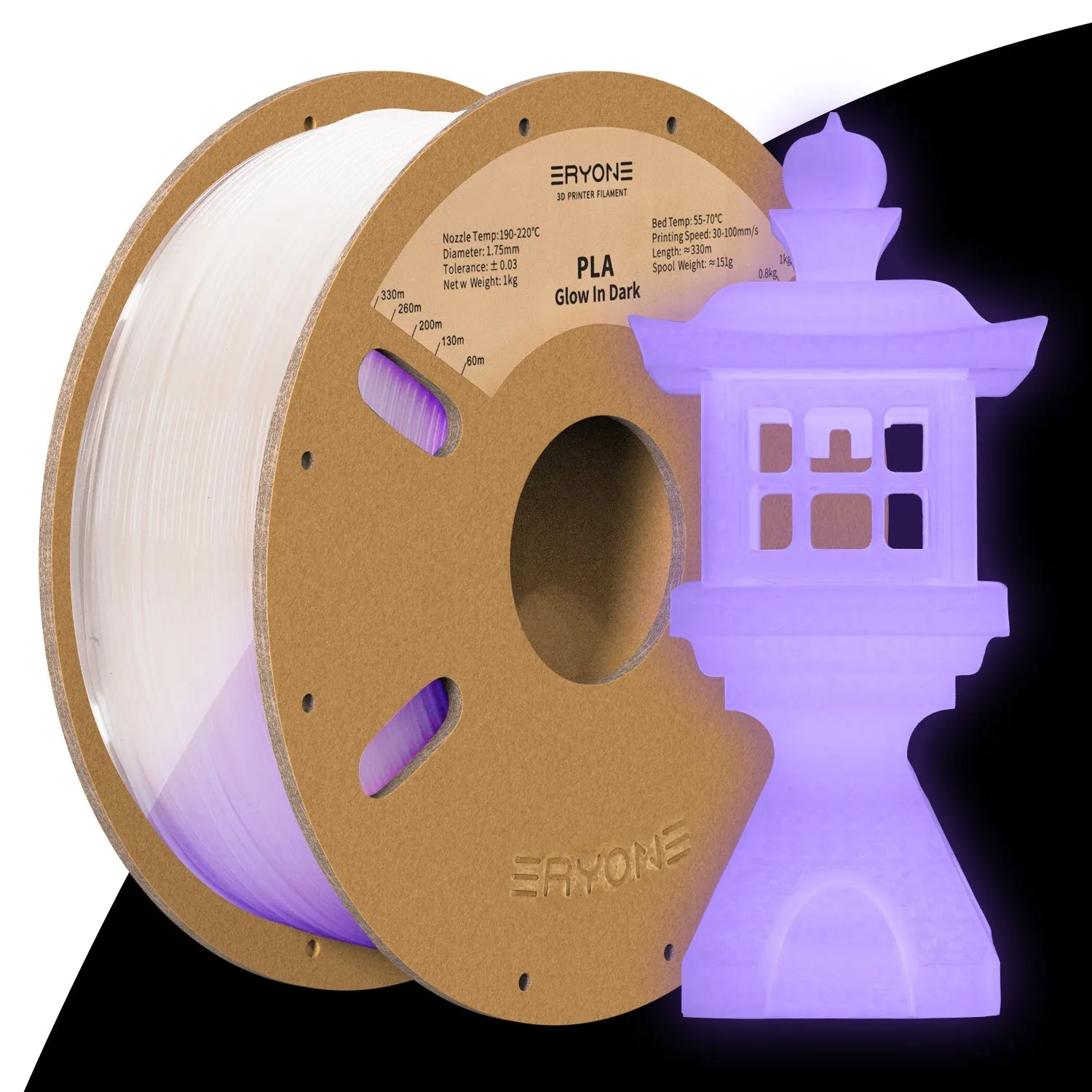 (UK only)Pre-sale- ERYONE All Series PLA 3D Filament 1kg  FREE SHIPPING(MOQ:20 rolls,can mix color)