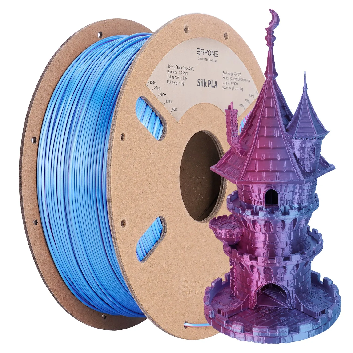 (US only)Pre-sale- ERYONE All Series PLA 3D Filament 1kg  FREE SHIPPING(MOQ:20 rolls,can mix color)