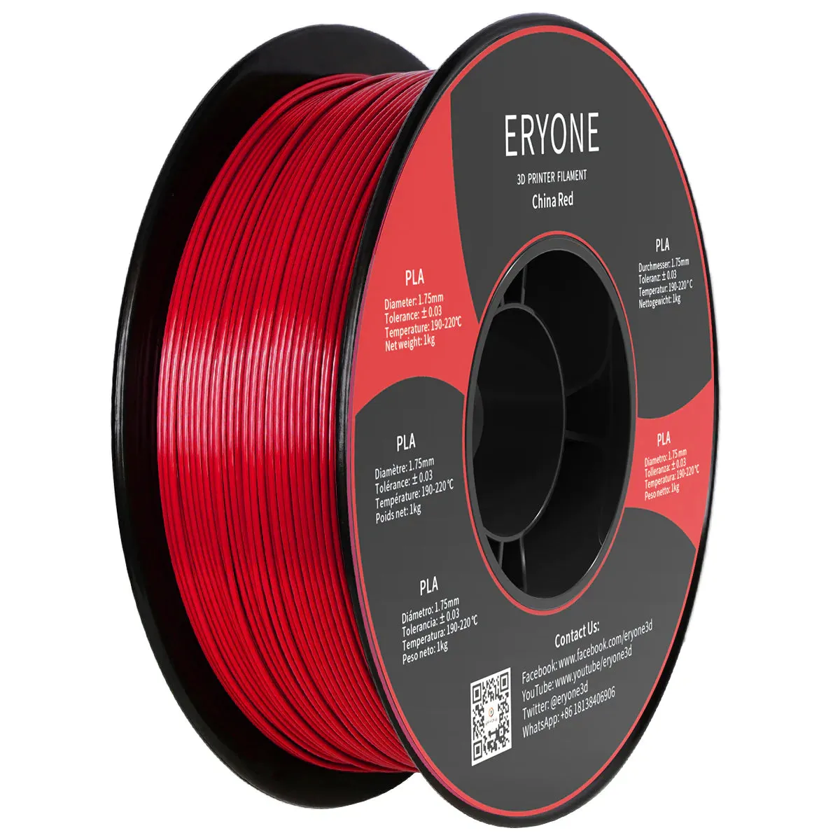 (US only)Pre-sale- ERYONE All Series PLA 3D Filament 1kg  FREE SHIPPING(MOQ:20 rolls,can mix color)