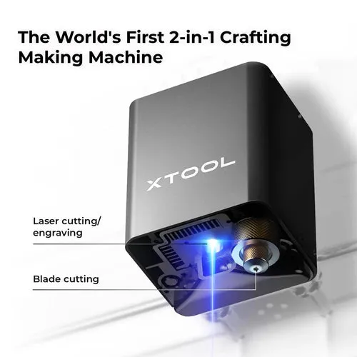 xTool M1: 10W Desktop Laser and Blade Cutting Machine