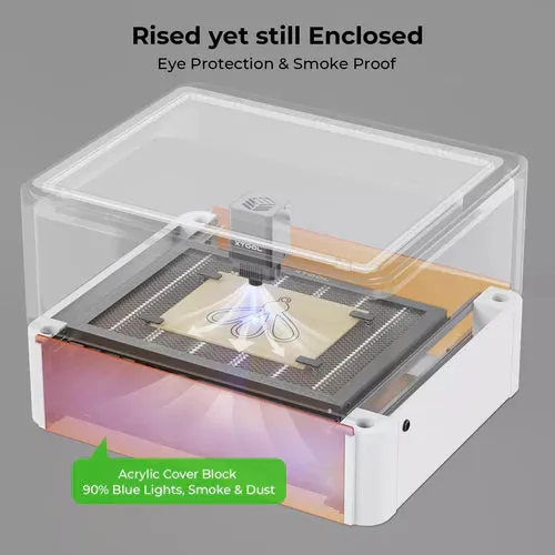 xTool M1: Riser Base with Honeycomb Panel