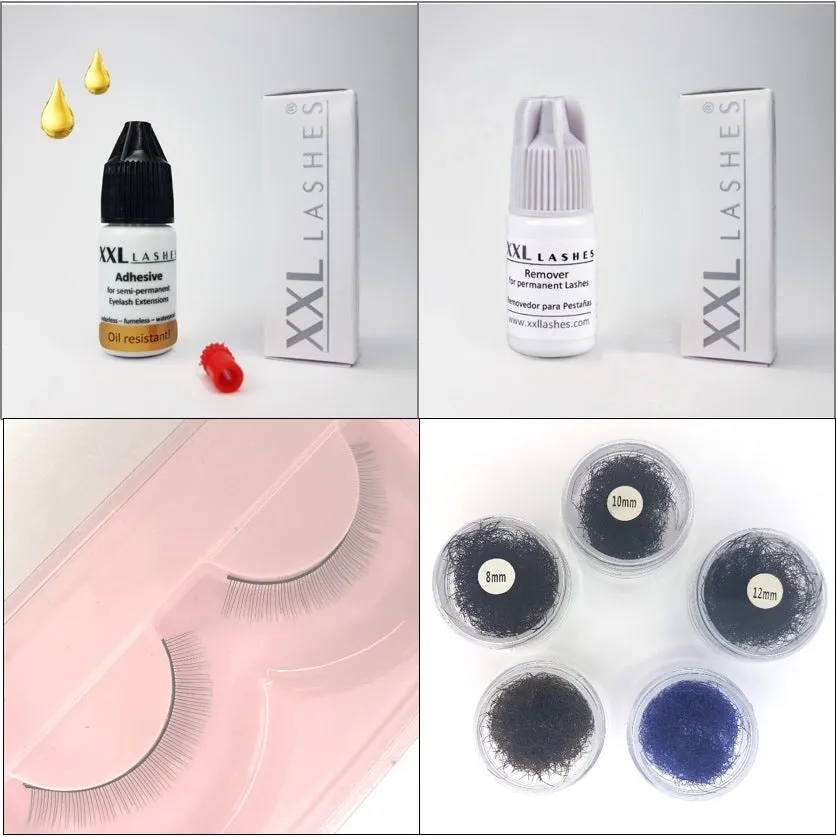 XXL Lashes Starter Kit for Eyelash Extensions